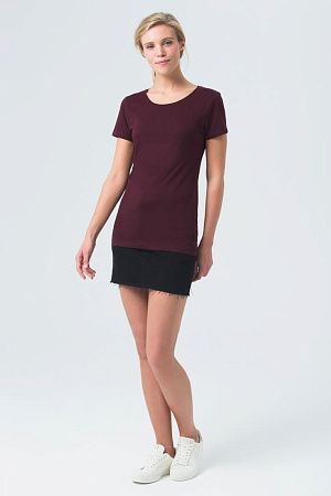Футболка женская Martin Women, бордовая, размер XS