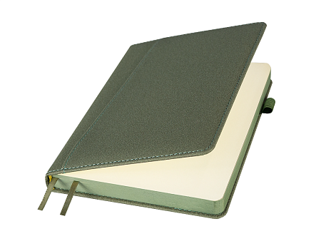 Ежедневник Smart Napoli Fusion А5, оливковый, недатированный, в твердой обложке с поролоном