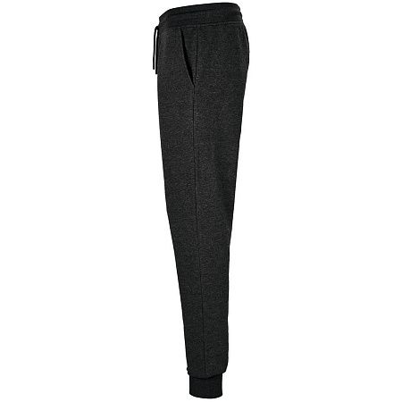 Джоггеры Jumbo, черный меланж, размер XS