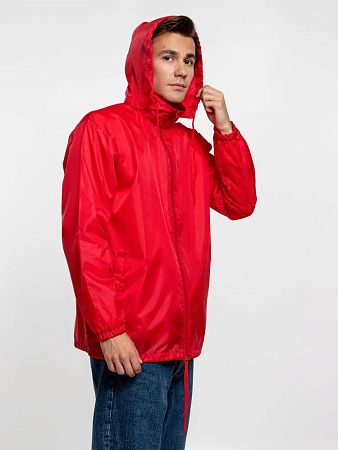 Ветровка унисекс Shift, красная, размер L