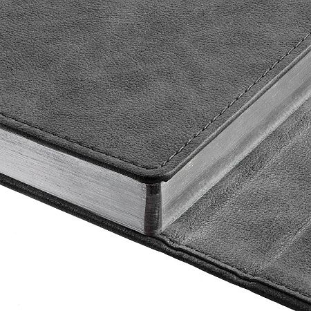 Ежедневник Flap на заказ, недатированный, серый