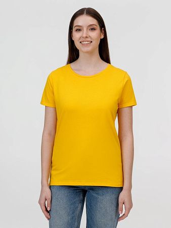 Футболка женская E190 желтая, размер XL
