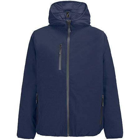 Куртка софтшелл с капюшоном мужская Falcon Men, синяя, размер 3XL
