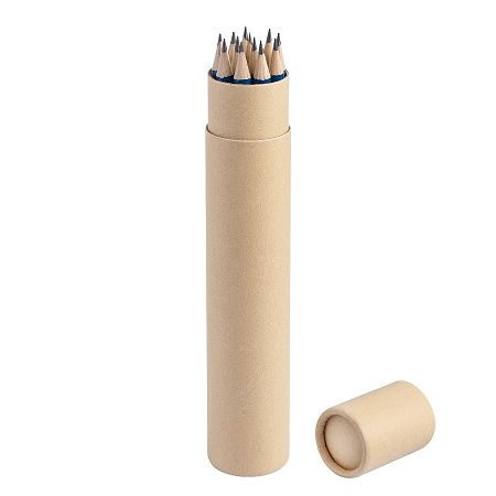 Набор FORTE с 12 карандашами синими WOOD COLOR