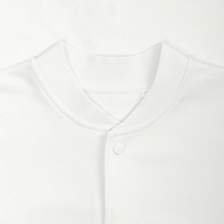 Бомбер унисекс Nuppu, молочно-белый, размер L