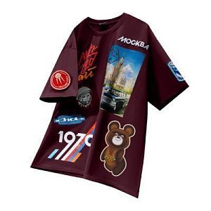 Футболка оверсайз STAN хлопок 240, 56_CCCР под нанесение