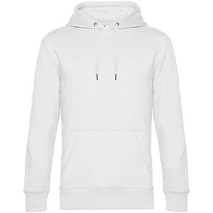 Толстовка с капюшоном унисекс King, белая