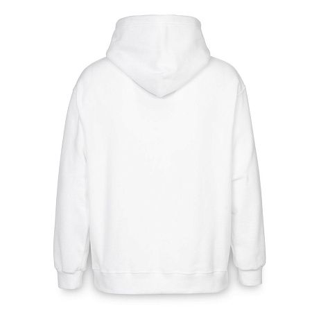 Худи флисовое унисекс Manakin, белое, размер XL/2XL