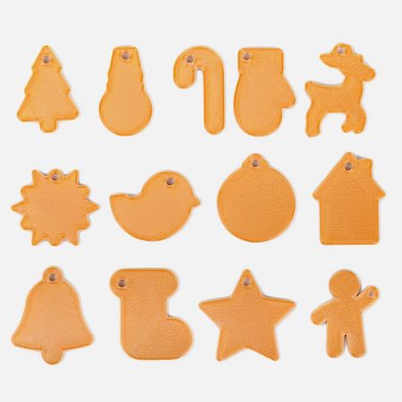 Мини-подвеска «Пряник», 3D-печать на заказ, звездочка