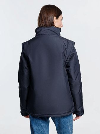 Куртка-трансформер унисекс Astana, темно-синяя, размер S