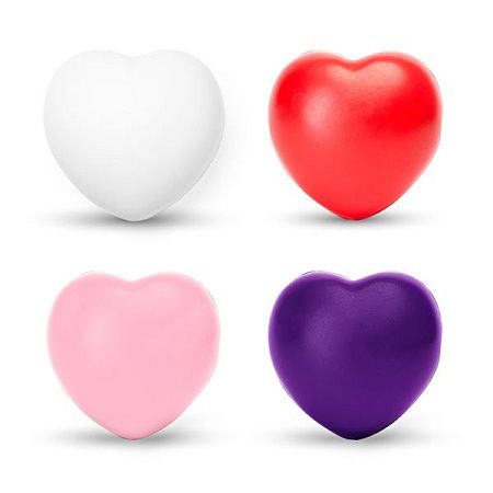 Сердечко антистресс BIKU, Красный