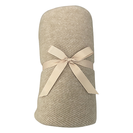 Плед акриловый Super Soft Nature размер 120*160 см, бежевый, плотность 450гр/м2