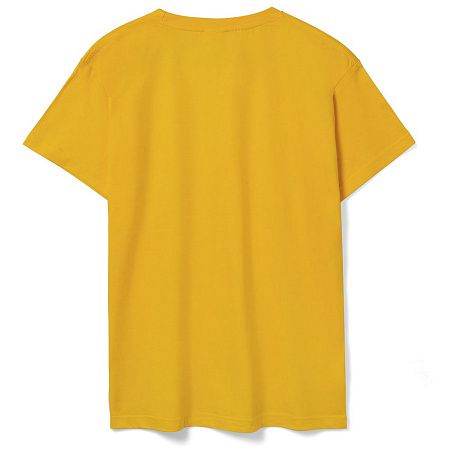 Футболка унисекс T-Bolka 180, желтая, размер XL