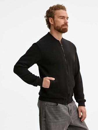 Бомбер унисекс Townie, черный, размер S