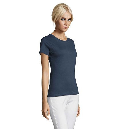 Футболка женская Regent Women, синяя (джинс), размер M