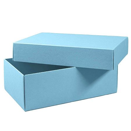 Коробка картонная, "COLOR" 11,5*6*17 см; голубой