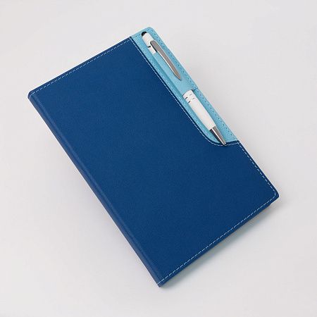 Ежедневник B2Book Medio Wing недатированный, синий