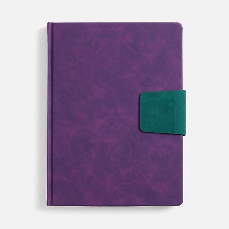 Ежедневник Grande Strap на заказ, датированный, фиолетовый