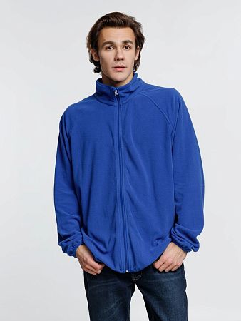 Куртка флисовая унисекс Fliska, ярко-синяя, размер XL/2XL
