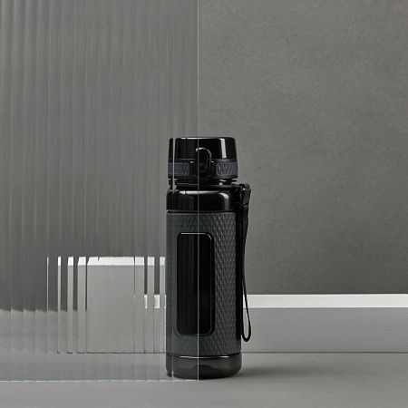 Бутылка для воды Vector, черная