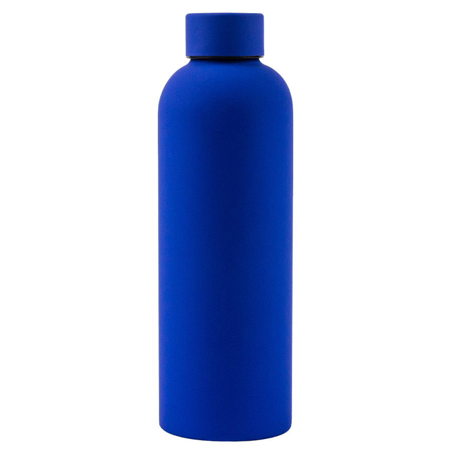 Термобутылка вакуумная герметичная Прима Ультрамарин (Prima Ultramarine), ярко-синяя