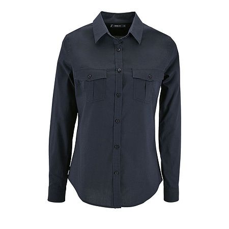 Рубашка женская Burma Women, темно-синяя, размер XS