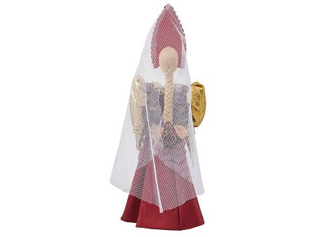 Подарочный набор: кукла фарфоровая, мёд с миксом из орехов