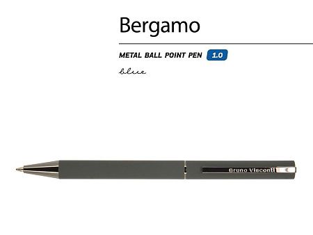 Ручка металлическая шариковая «Bergamo»