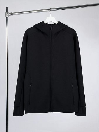 Куртка с капюшоном унисекс Begi, черная, размер XXL