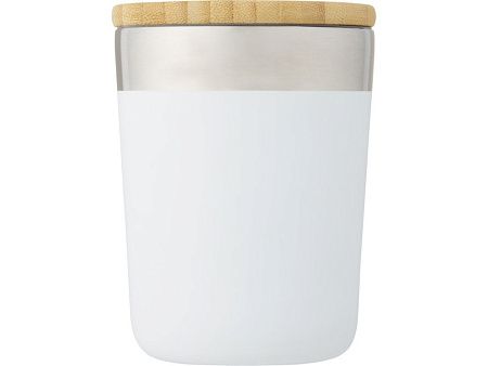 Кружка с вакуумной изоляцией и бамбуковой крышкой «Lagan»