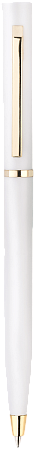 Ручка EUROPA GOLD Белая 2024.07