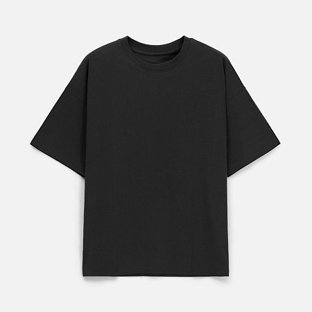 Футболка унисекс оверсайз T3, черная, размер XL/2XL