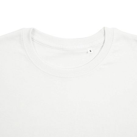 Футболка унисекс T-Bolka 160, белая (белоснежная), размер 4XL