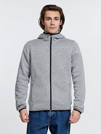 Куртка с капюшоном унисекс Gotland, серая, размер XL