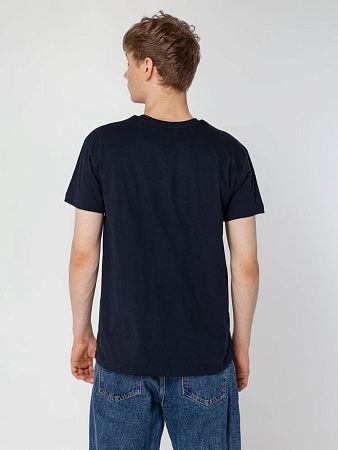 Футболка унисекс T-Bolka 160, темно-синяя, размер XS