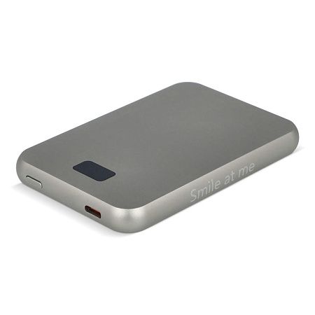 Внешний беспроводной аккумулятор Xoopar Smile с MagSafe и зеркалом, 5000 мА·ч