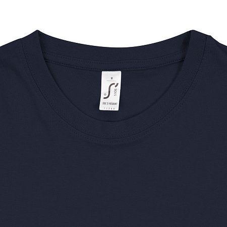 Футболка унисекс Regent 150, темно-синяя (navy), размер XXS