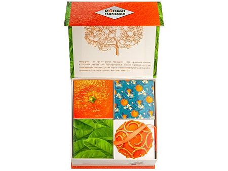 Подарочный набор с чаем и сладостями «ПодариМандари»