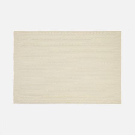 Плед Remitti, белый (молочный)