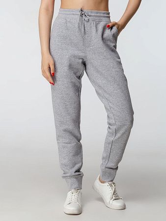 Джоггеры Jumbo, серый меланж, размер XS