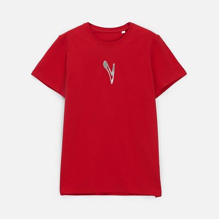 Футболка мужская T-bolka Stretch, красная, размер M v2