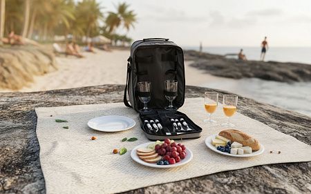 Набор для пикника "Эквадор" на 4 персоны с холодильным отделением