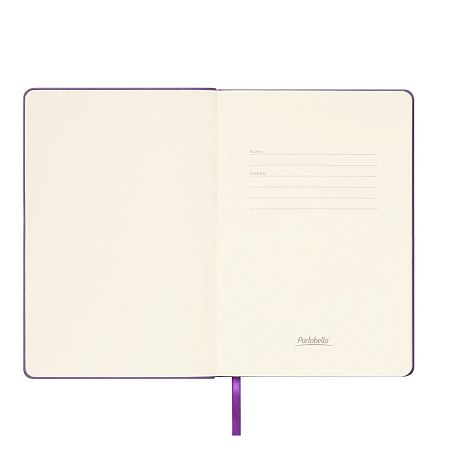 Ежедневник Spark недатированный, фиолетовый (с упаковкой, со стикерами)