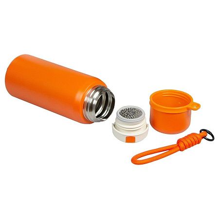 Термос La Vie в подарочной упаковке, оранжевый