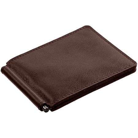 Зажим для купюр Apache, темно-коричневый