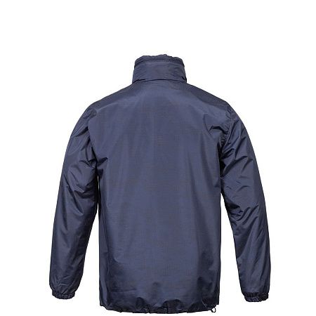 Ветровка светоотражающая Lattvind, темно-синяя, размер XS
