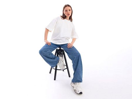 Футболка оверсайз «Beta.01» унисекс под нанесение