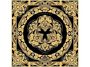 Платок «Златоустовская гравюра»