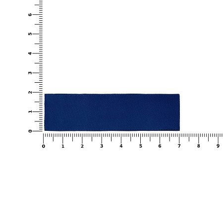 Лейбл тканевый Epsilon, XS, синий