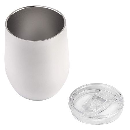 Термокружка (кофер) STEP SOFT 370мл Белая 6300.07